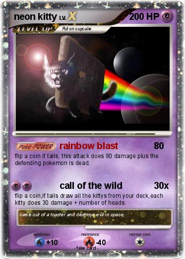 Pokemon neon kitty