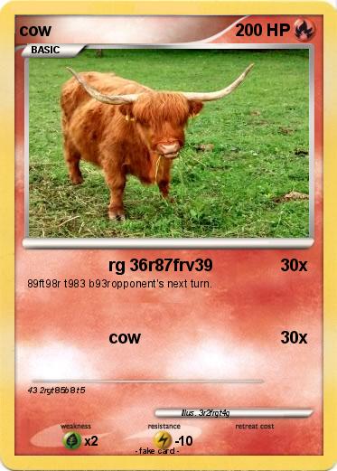 Pokemon cow