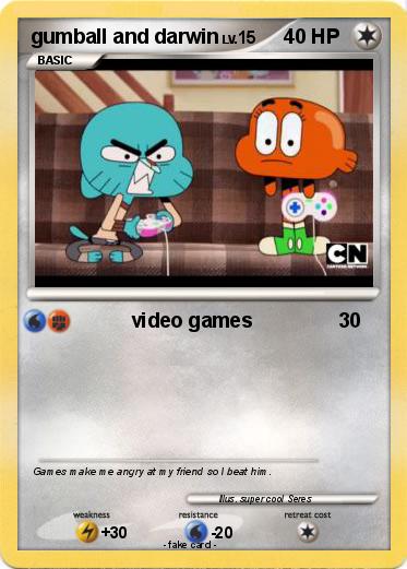 Pokemon gumball and darwin