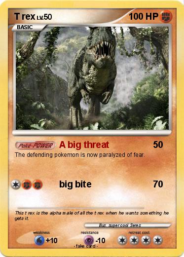 Pokemon T rex