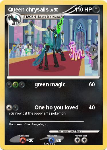 Pokemon Queen chrysalis