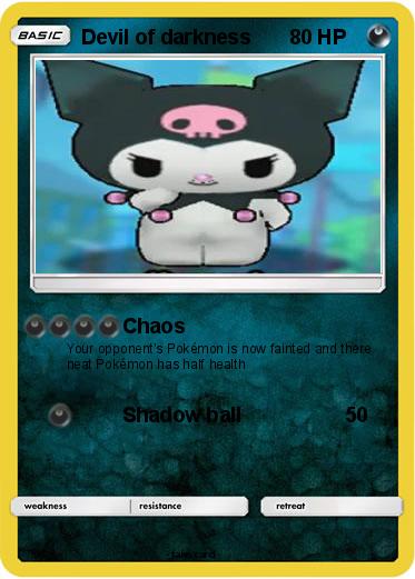 Pokemon Devil of darkness