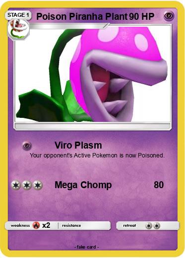 Pokemon Poison Piranha Plant