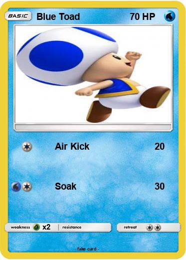 Pokemon Blue Toad