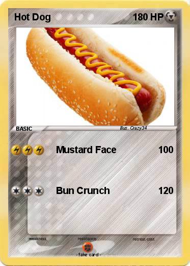 Pokemon Hot Dog