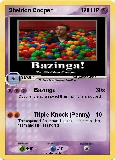 Pokemon Sheldon Cooper