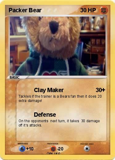 Pokemon Packer Bear
