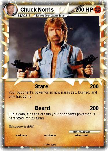 Pokemon Chuck Norris