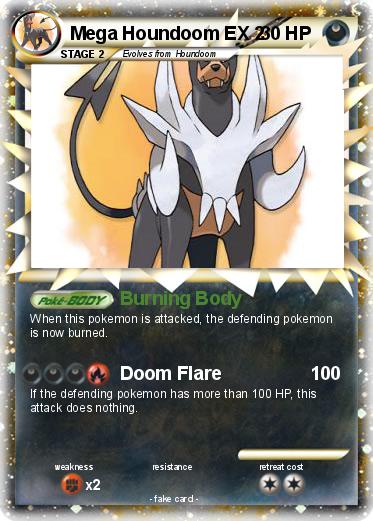 Pokemon Mega Houndoom EX 2