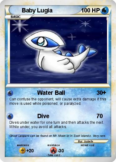 Pokemon Baby Lugia Pokemon Baby Lugia