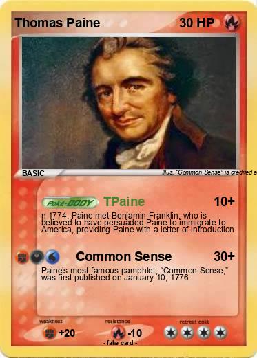 Pokemon Thomas Paine