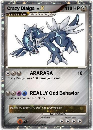 Pokemon Crazy Dialga