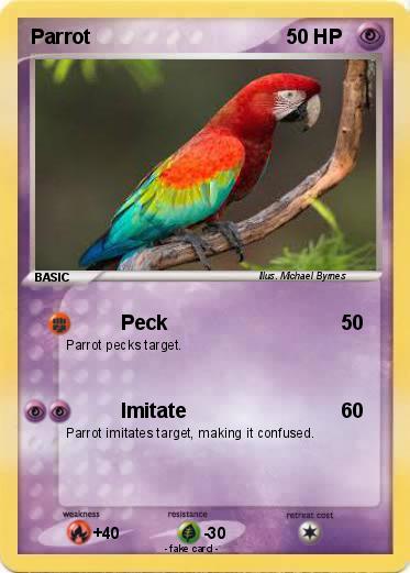 Pokemon Parrot