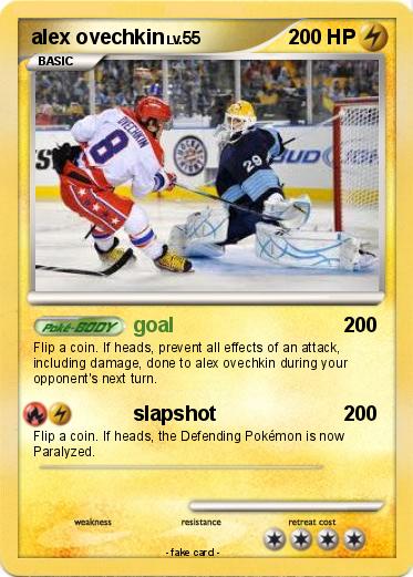 Pokemon alex ovechkin