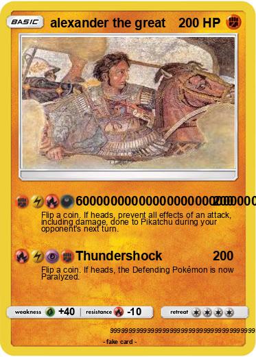 Pokemon alexander the great