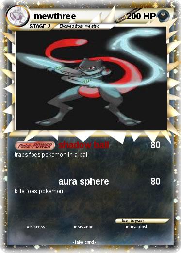Pokemon mewthree