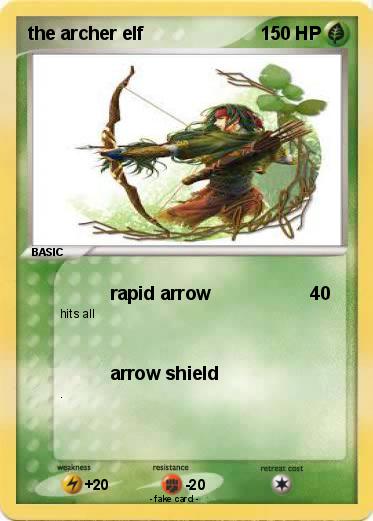 Pokemon the archer elf