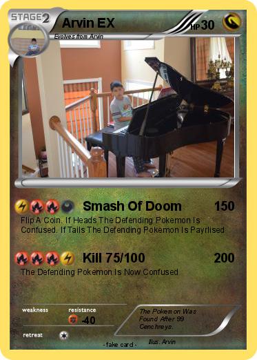 Pokemon Arvin EX