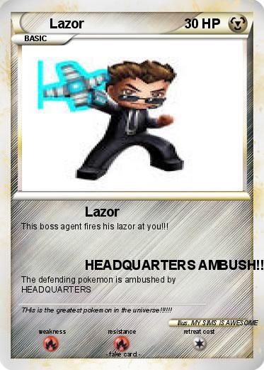 Pokemon Lazor