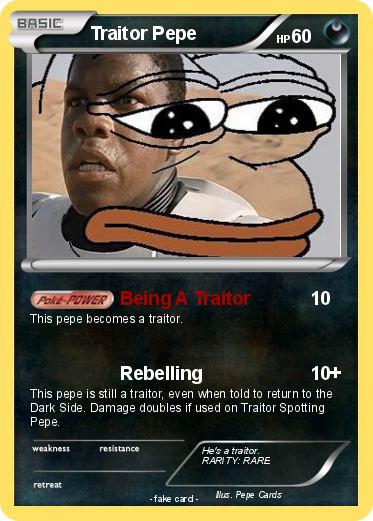 Pokemon Traitor Pepe