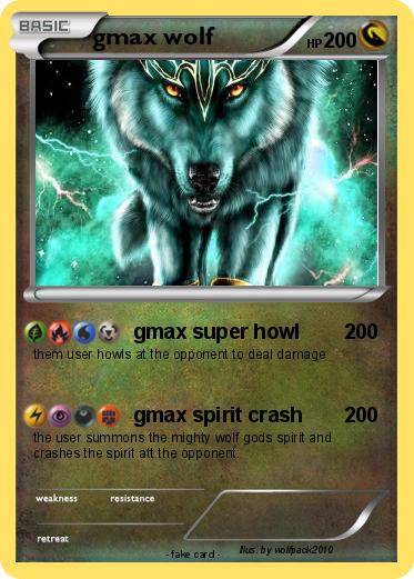 Pokemon gmax wolf