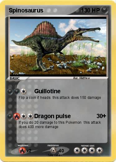 Pokemon Spinosaurus