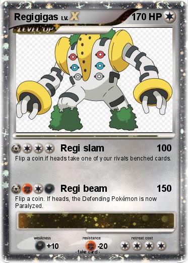 Pokemon Regigigas