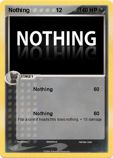 Pokemon Nothing                 12