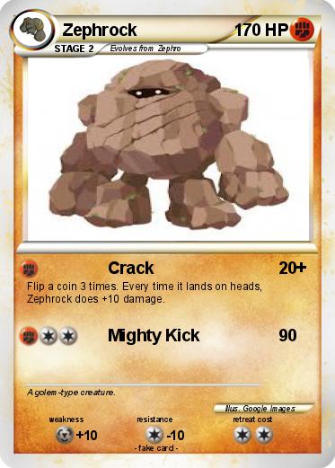 Pokemon Zephrock