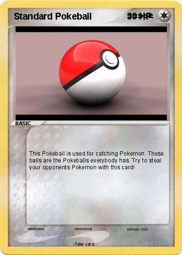 Pokemon Standard Pokeball              =====