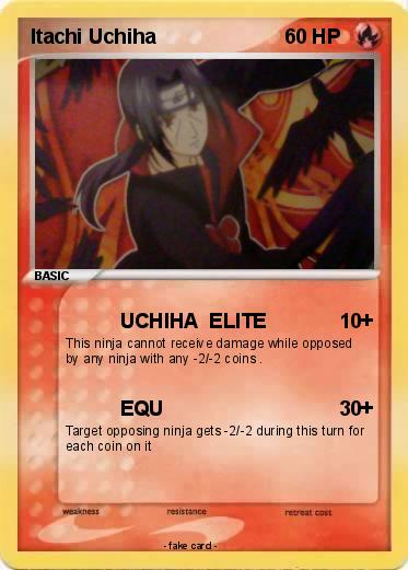 Pokemon Itachi Uchiha