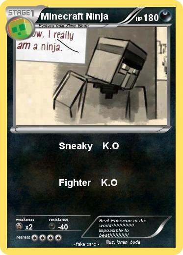 Pokemon Minecraft Ninja