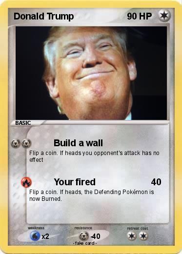 Pokemon Donald Trump