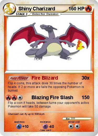 Pokemon Shiny Charizard