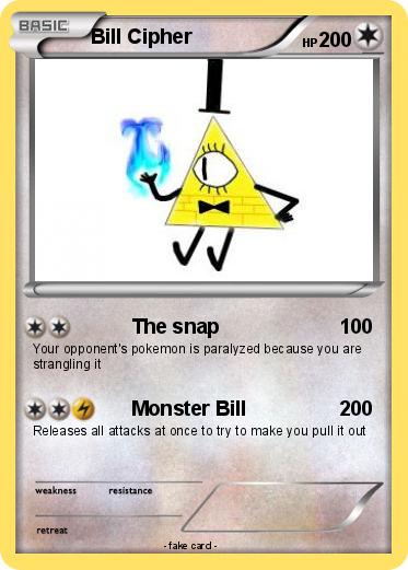 Pokemon Bill Cipher