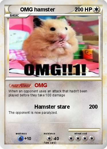 Pokemon OMG hamster