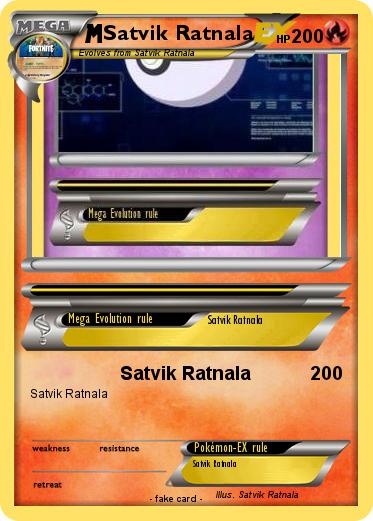 Pokemon Satvik Ratnala