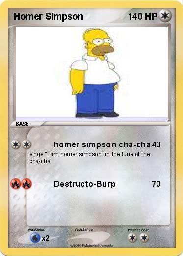 Pokemon Homer Simpson