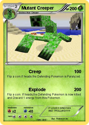 Pokemon Mutant Creeper