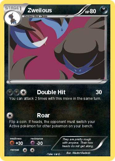 Pokemon Zweilous
