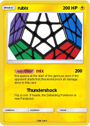 Pokemon rubix