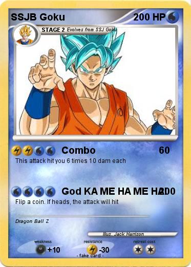 Pokemon SSJB Goku