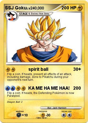 Pokemon SSJ Goku