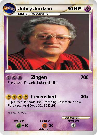 Pokemon Johny Jordaan