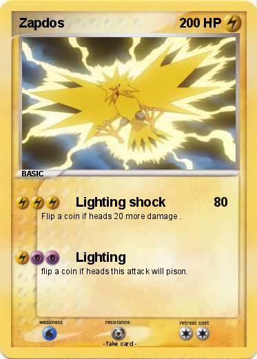 Pokemon Zapdos