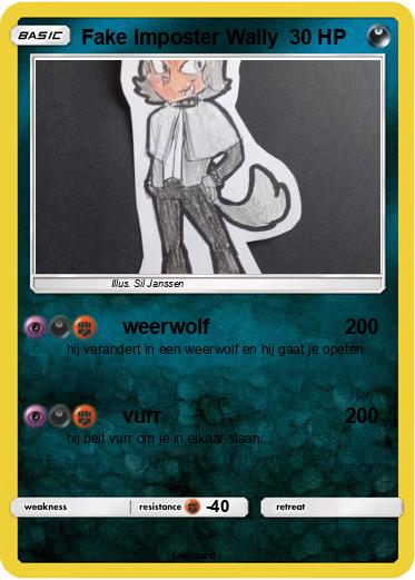 Pokemon Fake Imposter Wally