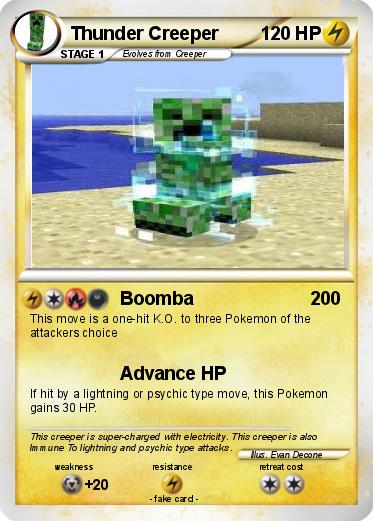 Pokemon Thunder Creeper