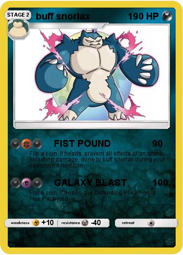 Pokemon buff snorlax