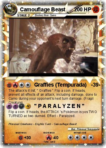 Pokemon Camouflage Beast