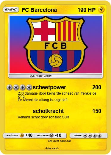 Pokemon FC Barcelona